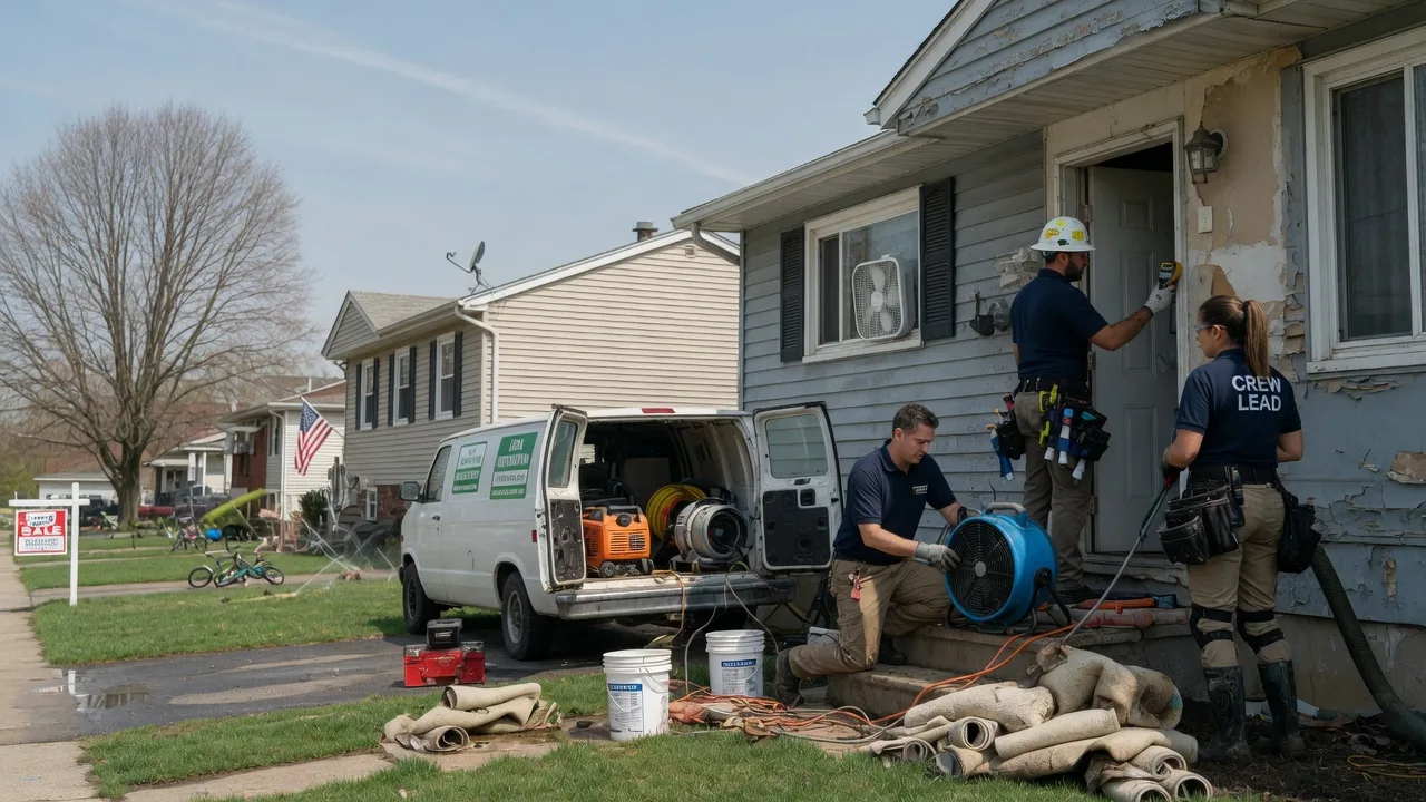 Flood Cleanup in Farmerville, LA near me